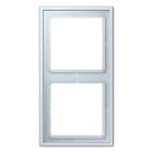 Jung - Cadre 2 postes  / LS 990 LC 32023