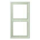 Jung - Cadre 2 postes  / LS 990 LC 32042