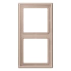 Jung - Cadre 2 postes  / LS 990 LC 32131