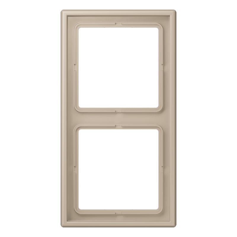 Jung - Cadre 2 postes  / LS 990 LC 32142