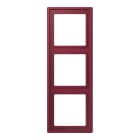 Jung - Cadre 3 postes  / LS 990 LC 4320M