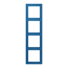 Jung - Cadre 4 postes  / LS 990 LC 32030