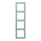 Jung - Cadre 4 postes  / LS 990 LC 32041