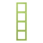 Jung - Cadre 4 postes  / LS 990 LC 32052