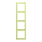 Jung - Cadre 4 postes  / LS 990 LC 32053