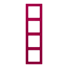 Jung - Cadre 4 postes  / LS 990 LC 32101