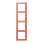 Jung - Cadre 4 postes  / LS 990 LC 32111