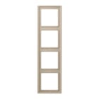 Jung - Cadre 4 postes  / LS 990 LC 32142
