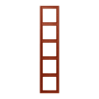 Jung - Cadre 5 postes  / LS 990 LC 32110