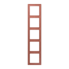 Jung - Cadre 5 postes  / LS 990 LC 32121