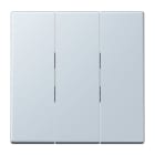 Jung - Enjoliveur pour inter+BP 3 voies / LS 990 LC 32023