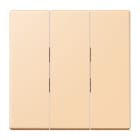 Jung - Enjoliveur pour inter+BP 3 voies / LS 990 LC 32060