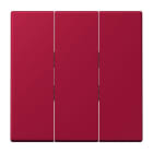 Jung - Enjoliveur pour inter+BP 3 voies / LS 990 LC 32100