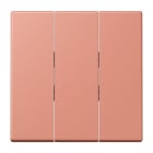 Jung - Enjoliveur pour inter+BP 3 voies / LS 990 LC 32111