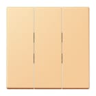 Jung - Enjoliveur pour inter+BP 3 voies / LS 990 LC 4320P