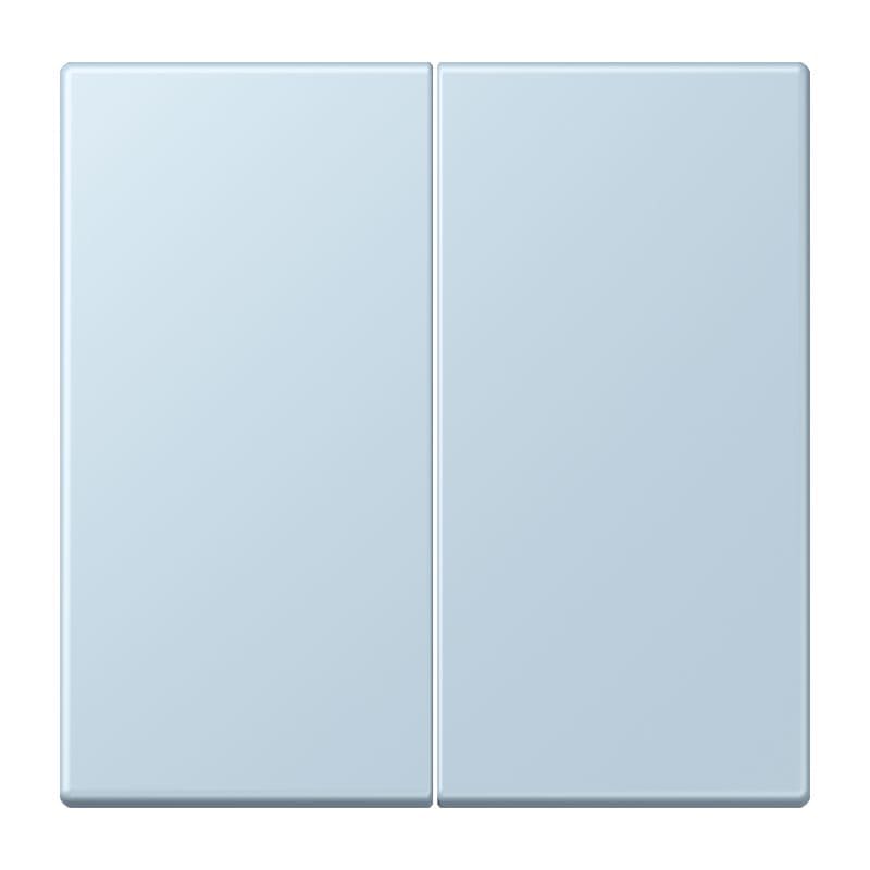 Jung - Enjoliveur double touche avec support de fixation / LS 990 LC 32022