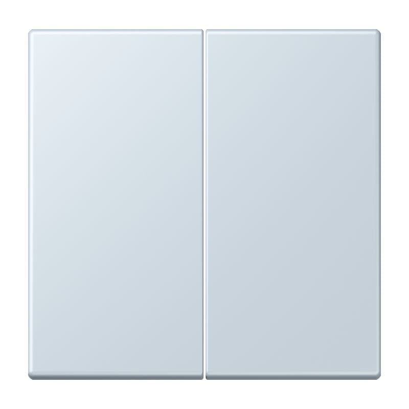 Jung - Enjoliveur double touche avec support de fixation / LS 990 LC 32023
