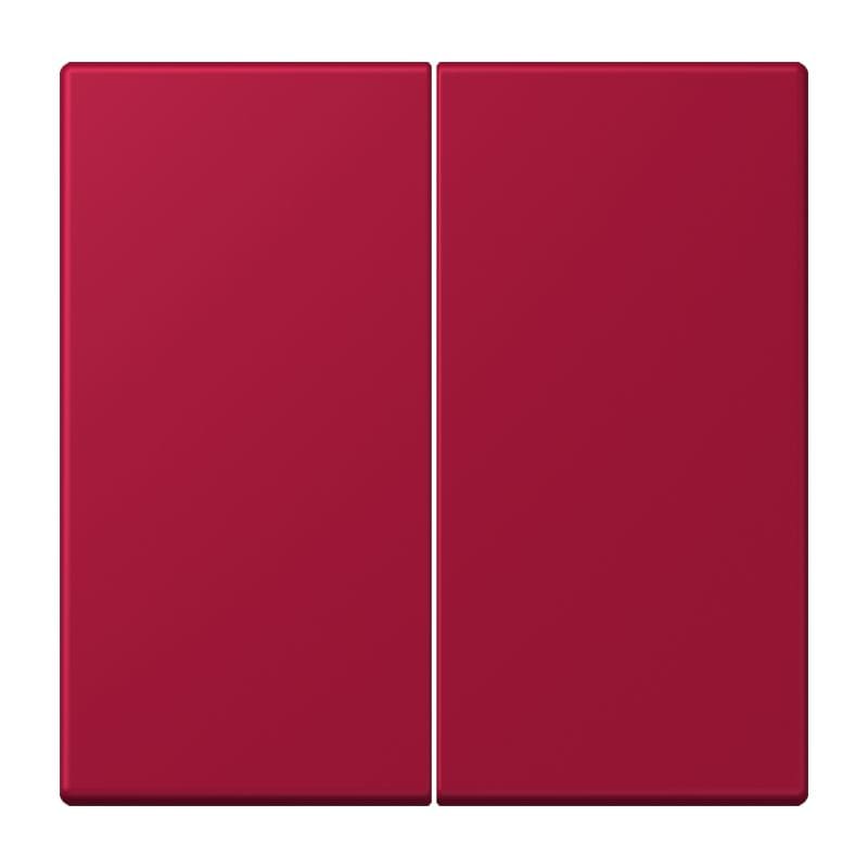 Jung - Enjoliveur double touche avec support de fixation / LS 990 LC 32100