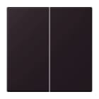 Jung - Enjoliveur double touche avec support de fixation / LS 990 LC 4320E