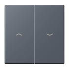 Jung - Enjoliveur double touche IN+BP VR-store / LS 990 LC 4320U