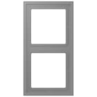 Jung - Cadre 2 postes/ LS ZERO LC 32011