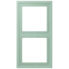 Jung - Cadre 2 postes/ LS ZERO LC 32041