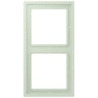 Jung - Cadre 2 postes/ LS ZERO LC 32042