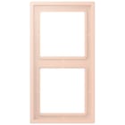 Jung - Cadre 2 postes/ LS ZERO LC 32114