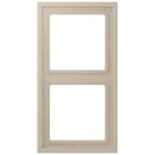 Jung - Cadre 2 postes/ LS ZERO LC 32142