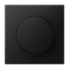 Jung - Enjo pour variateur rotatif / LS 990 noir mat pour mécanisme variateur rotatif