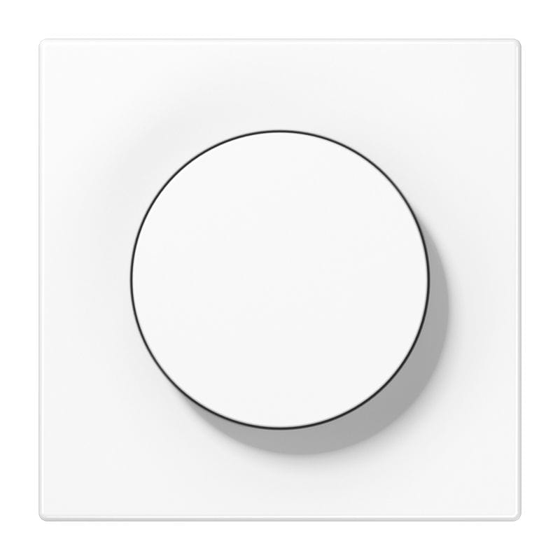 Jung - Enjoliveur pour variateur rotatif / LS 990 Blanc