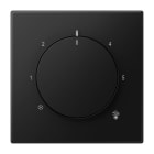 Jung - Enjo pour thermostat / LS990 Noir Mat