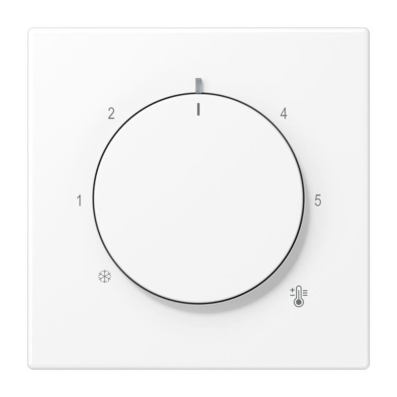 Jung - Enjo pour thermostat / LS990 Blanc Mat
