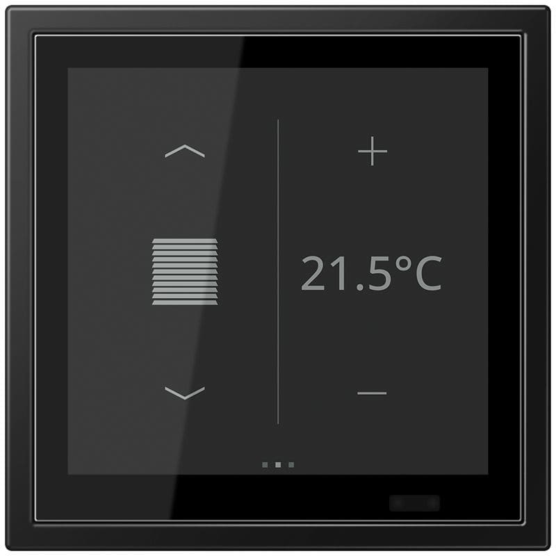 Jung - LS Touch KNX / LS Zéro Noir Mat