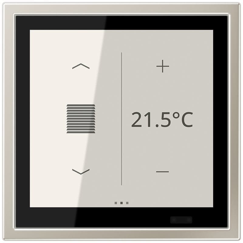 Jung - LS Touch KNX / LS Zéro Métal INOX