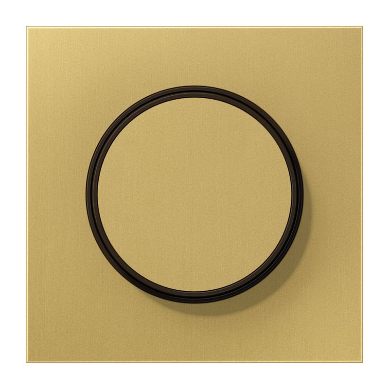 Jung - Enjoliveur pour variateur rotatif Art. 17? / LS 990 Laiton doré