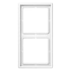 Jung - Cadre 2 postes / LS SP Blanc