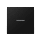 Jung - Enjoliveur simple touche KNX RF 1 voie / A500 Nr Mat