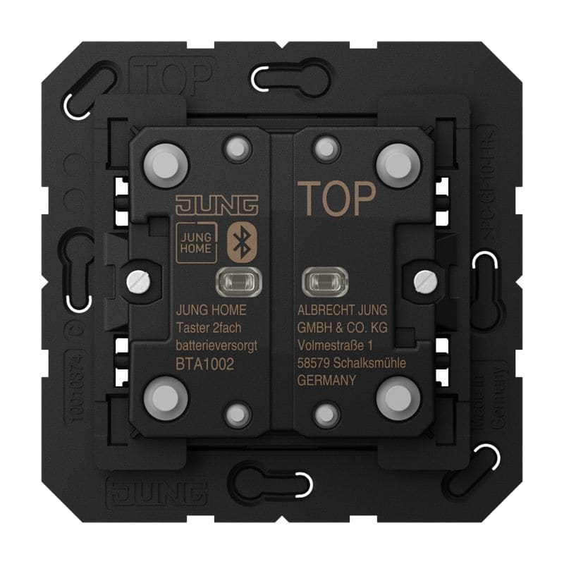 Jung - Emetteur 2V JUNG HOME extra plat / Série A 500