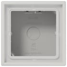 Jung - Boîtier saillie avec cadre 1 poste / LS 990 Gclr