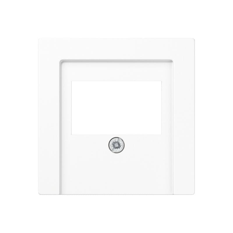 Jung - Enjoliveur pour prise TAE / A 500 Blanc Silver+