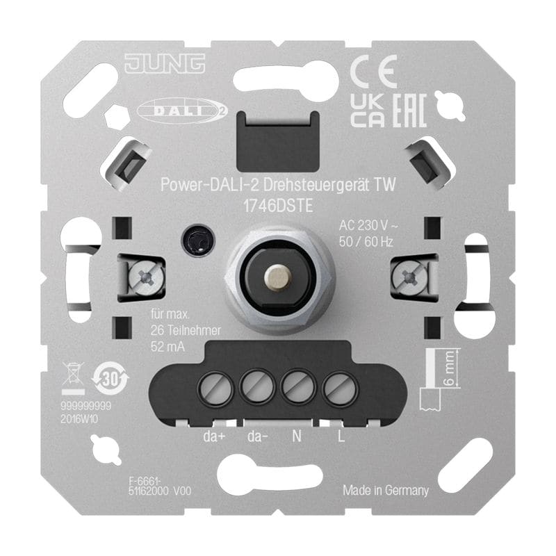 Jung - Power-Potentiomètre DALI-2 TW / JUNG HOME - KNX RF