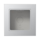 Jung - Boitier de finition 1 poste, A 550 / Aluminium