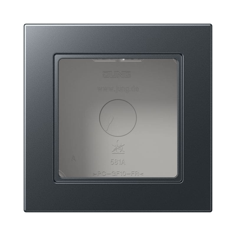 Jung - Boitier de finition 1 poste, A 550 / Anthracite