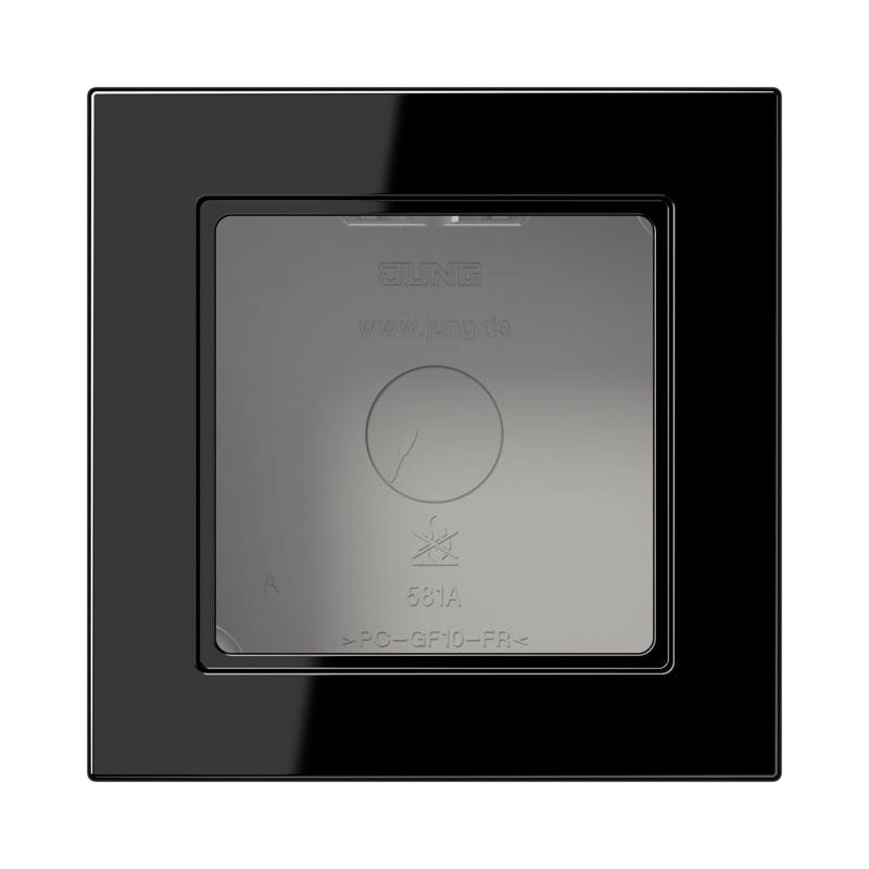 Jung - Boitier de finition 1 poste, A 550 / Noir