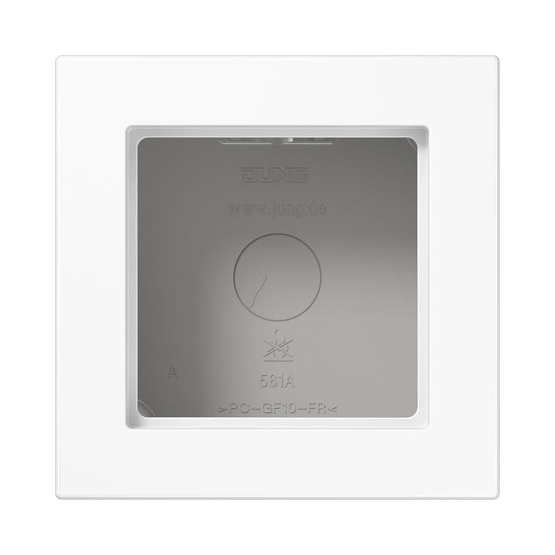 Jung - Boitier de finition 1 poste, A 550 / Blanc