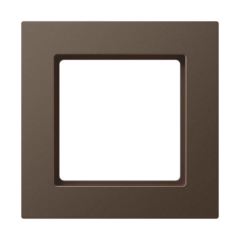 Jung - Cadre de finition 1 poste, A 550 / Moka