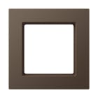 Jung - Cadre de finition 1 poste, A 550 / Moka