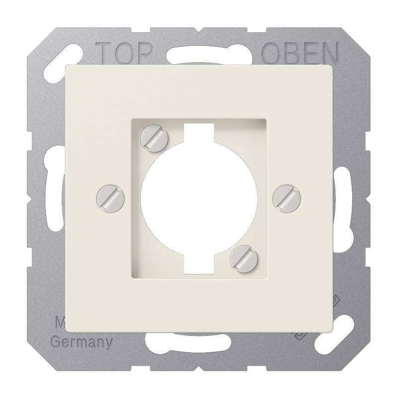 Jung - Enjoliveur pour connecteur HP / série A 500 Ivoire