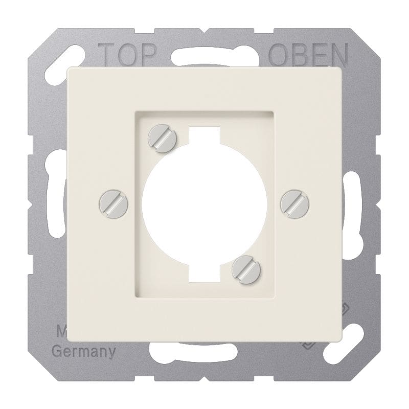 Jung - Enjoliveur pour connecteur HP / série A 500 Ivoire